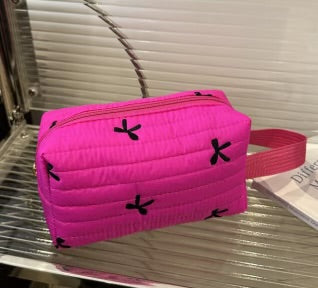 Dainty Bow Cosmetic Bags