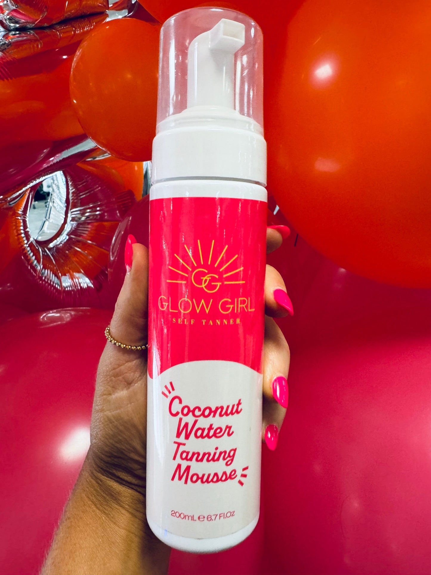 Glow Girl Coconut Water Tanning Mousse