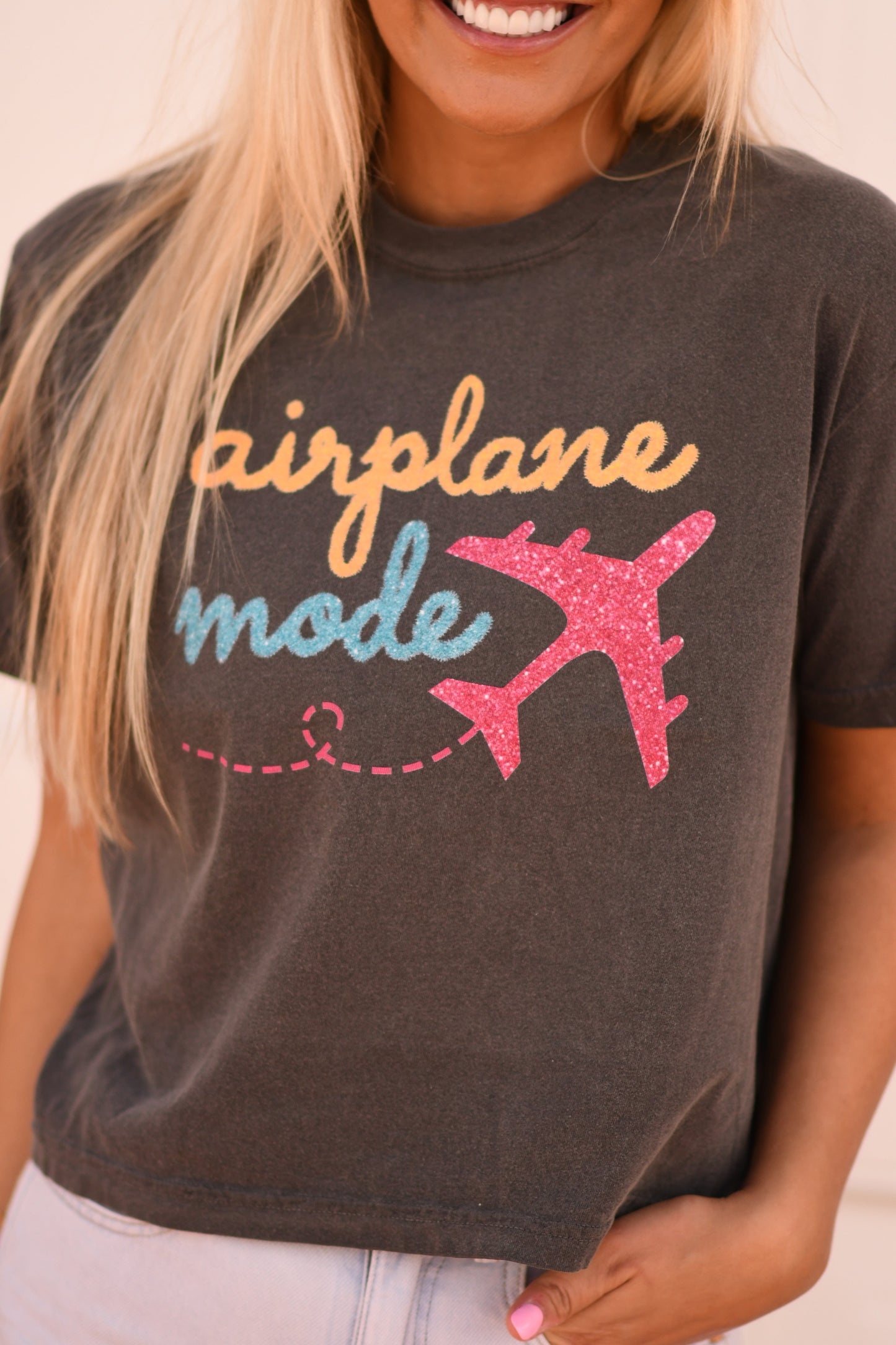 Airplane mode tee