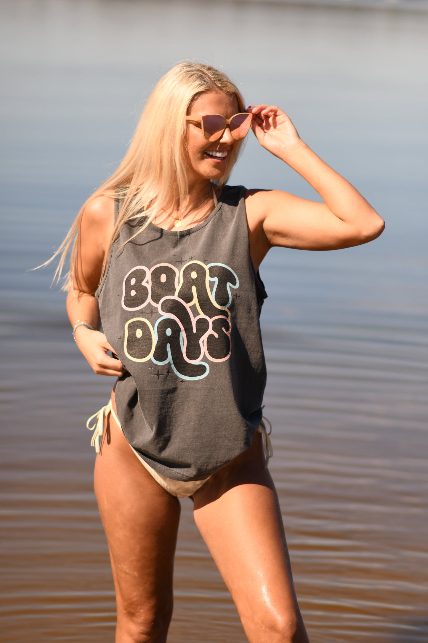 Boat days tee or tank