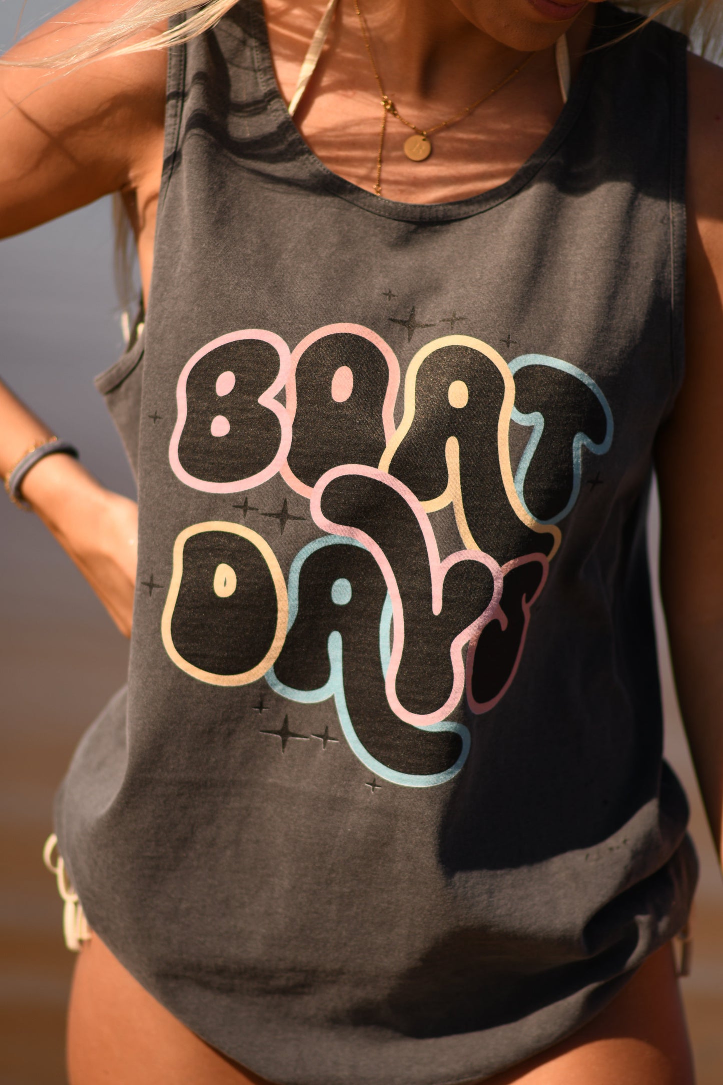 Boat days tee or tank