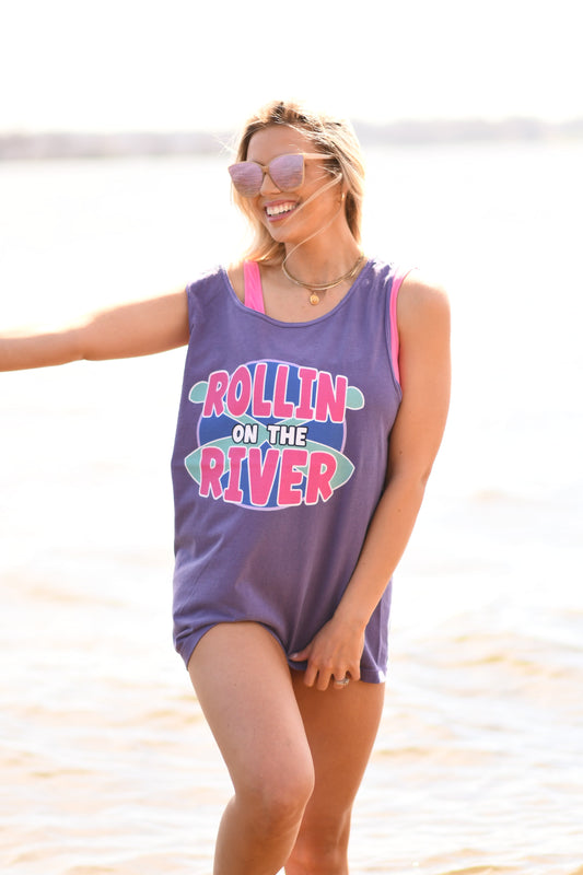 Rolling on the river tee/tank