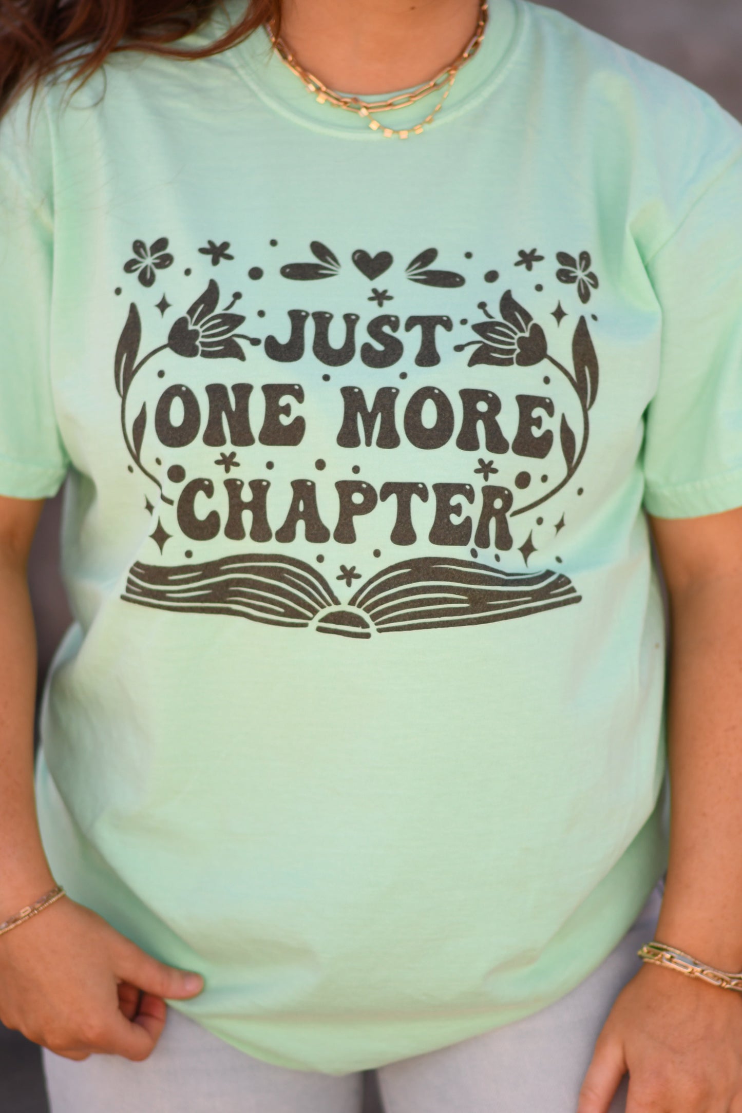 Just One More Chapter Tee
