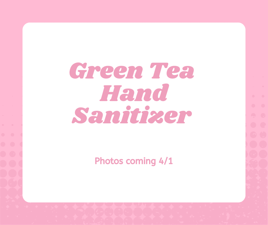 Green Tea Hand Sanitizer Spray *Pre Order*