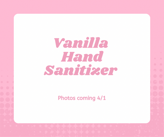 Vanilla Hand Sanitizer Spray *Preorder*