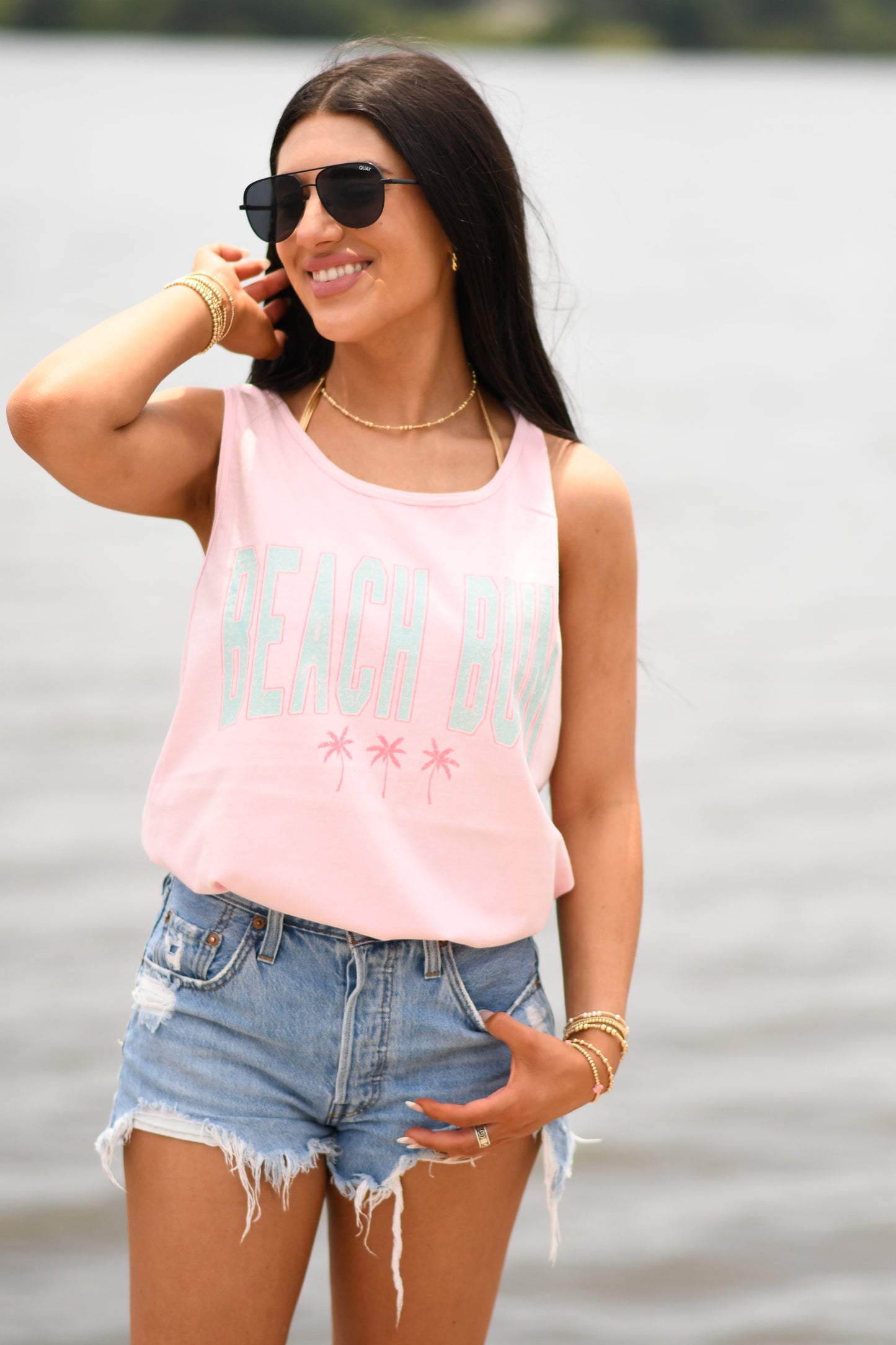 Beach bum tank/tee