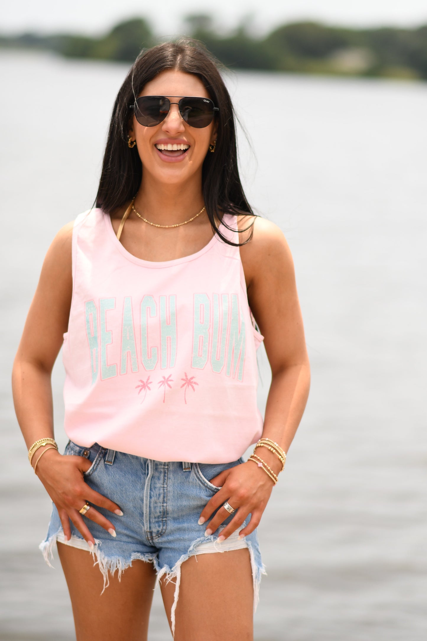 Beach bum tank/tee