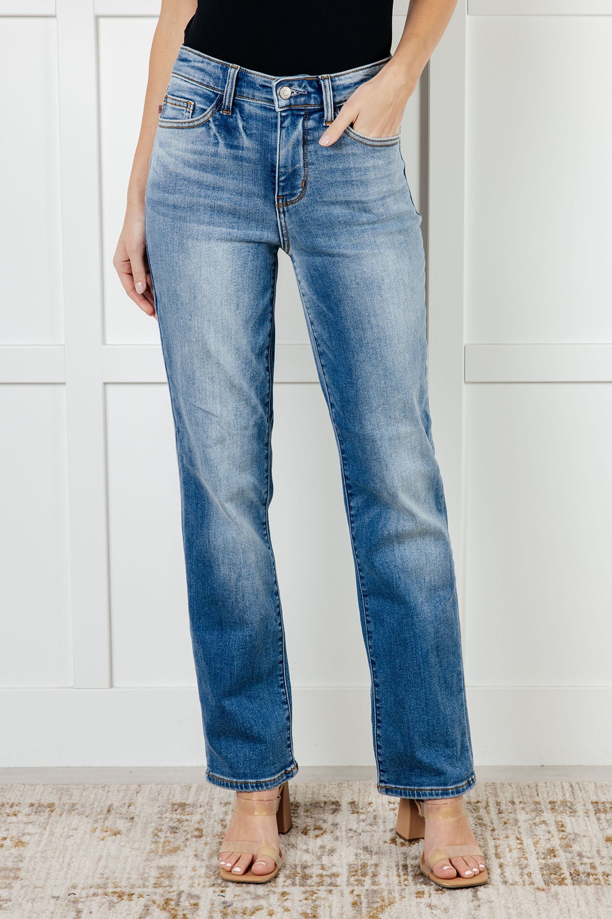 Nivea Vintage Wash Thermal Straight Jeans