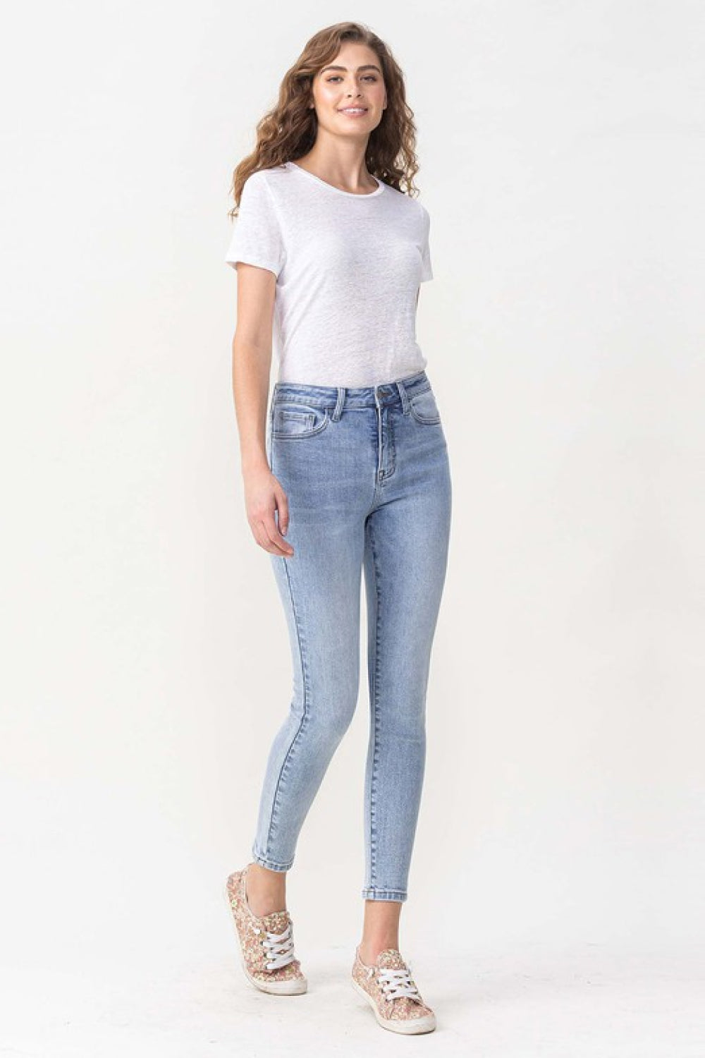 Lovervet Talia High Rise Crop Skinny Jeans