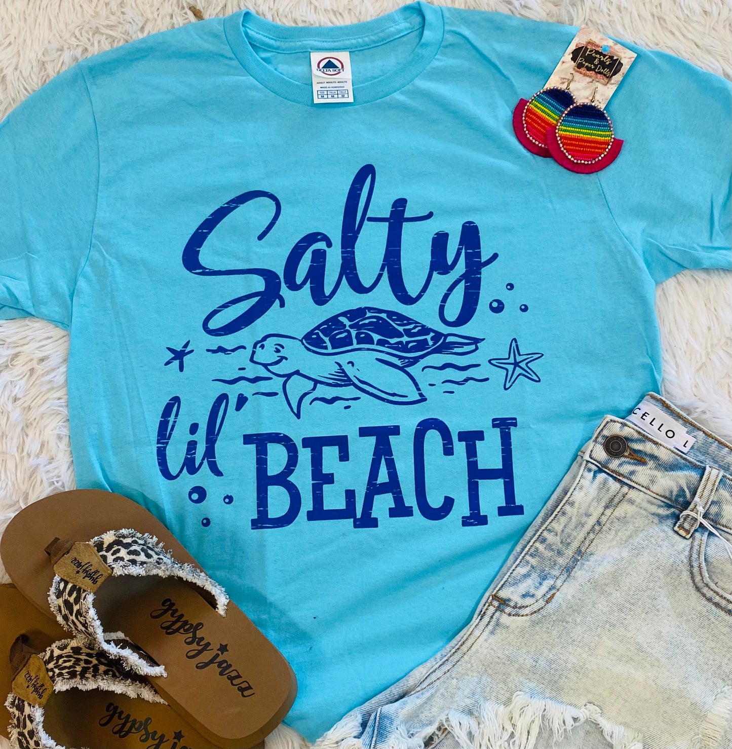 Salty Lil Beach Tee