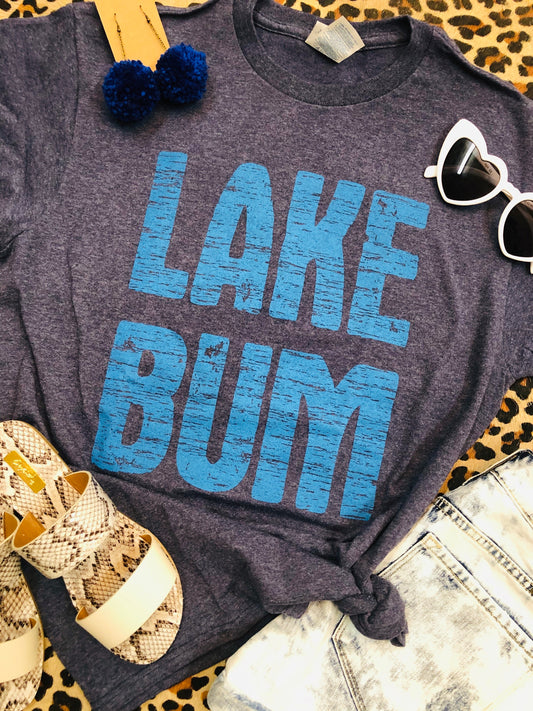 Lake Bum graphic tee
